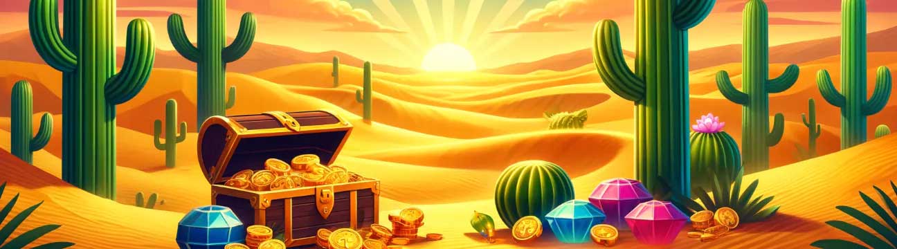 Loteria "Pustynne Skarby" w Cactus Casino